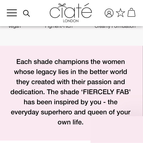 Ciate London Eyeshadow Palette I Am A Woman What's Your Super Power Ciaté London - Picture 8 of 11